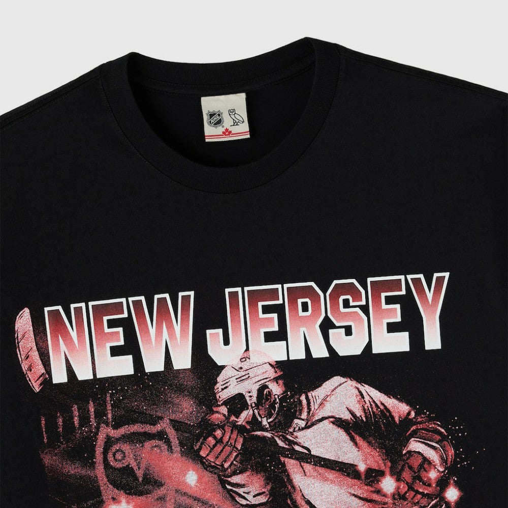 New Jersey Devils OVO x NHL Graphic T-Shirt - Black - NHL 203514908
