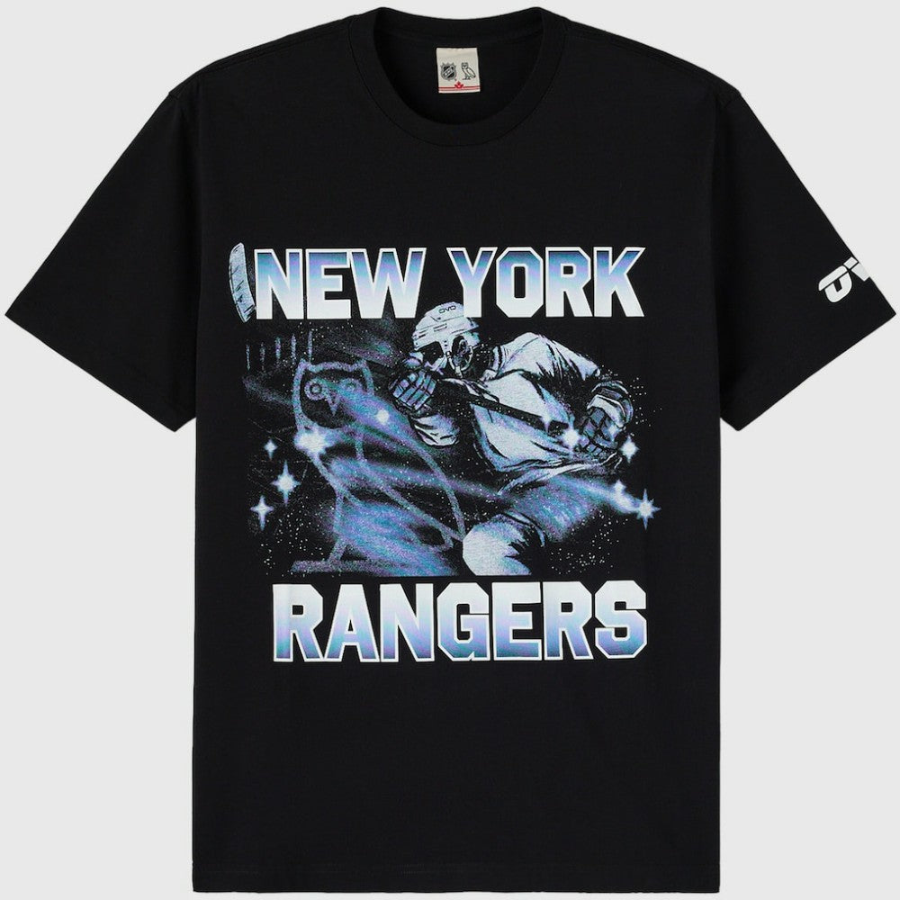 New York Rangers OVO x NHL Graphic T-Shirt - Black - NHL 203514910