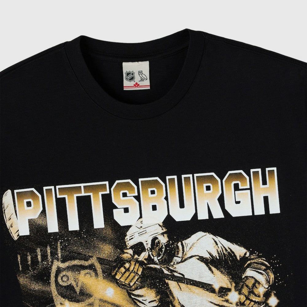 Pittsburgh Penguins OVO x NHL Graphic T-Shirt - Black - NHL 203514912