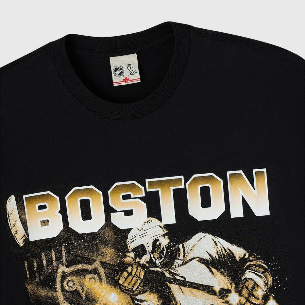 Boston Bruins OVO x NHL Graphic T-Shirt - Black - NHL 203514915