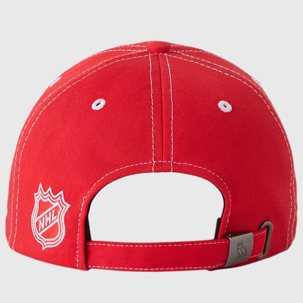 Detroit Red Wings OVO x NHL Adjustable Sport Hat - Red - NHL 203514923