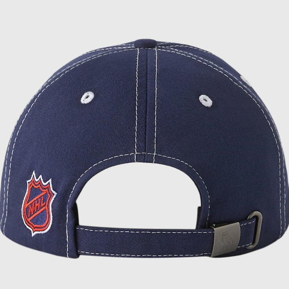 Edmonton Oilers OVO x NHL Adjustable Sport Hat - Navy - NHL 203514924