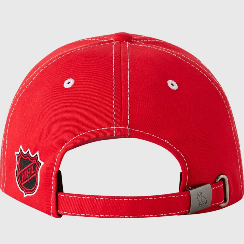 New Jersey Devils OVO x NHL Adjustable Sport Hat - Red - NHL 203514927