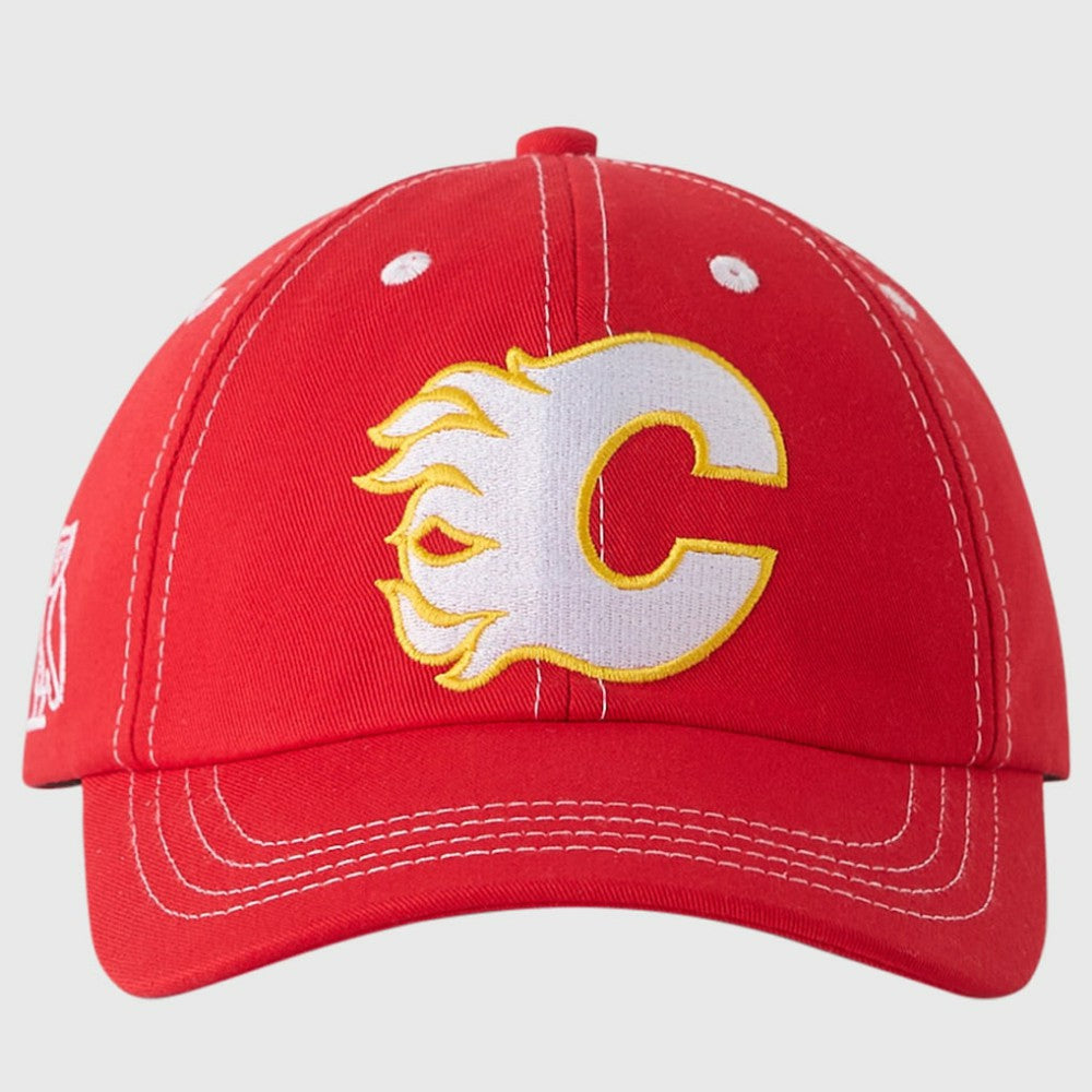 Calgary Flames OVO x NHL Adjustable Sport Hat - Red - NHL 203514939