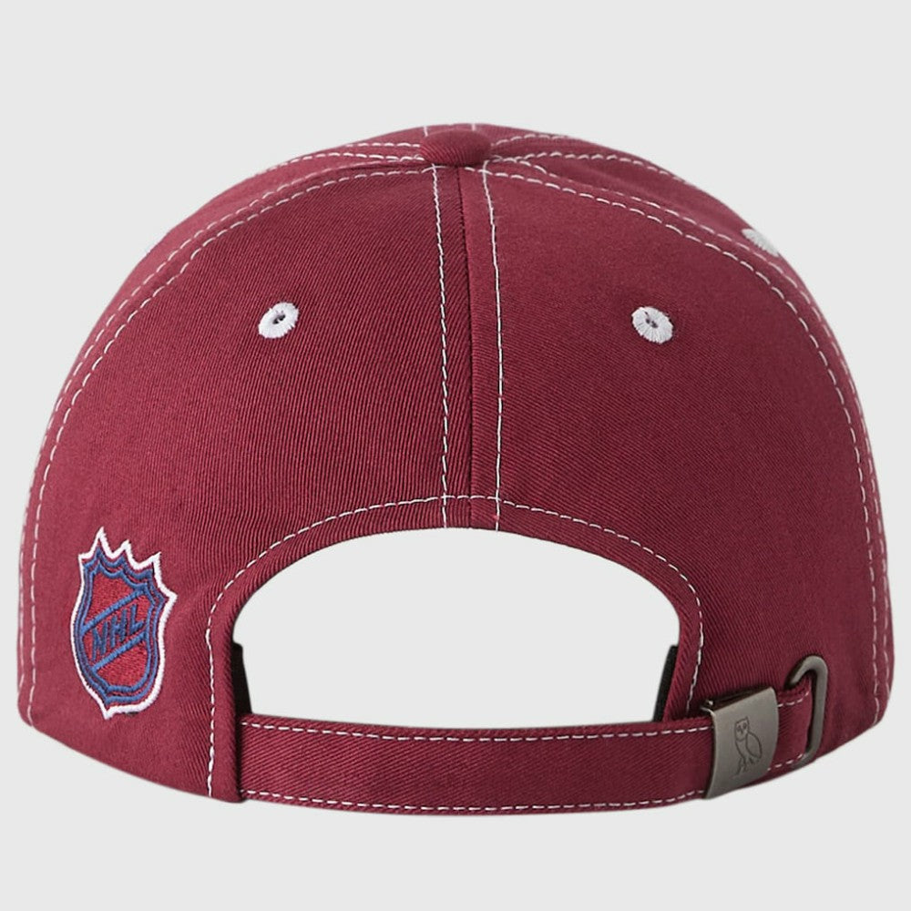 Colorado Avalanche OVO x NHL Adjustable Sport Hat - Burgundy - NHL 203514940
