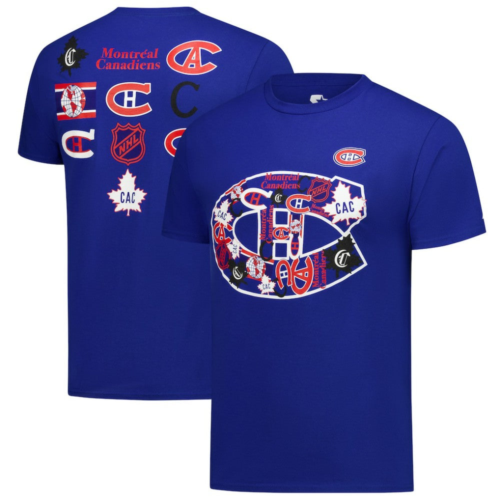 Montreal Canadiens Starter Logo Collage T-Shirt - Blue - NHL 203517177