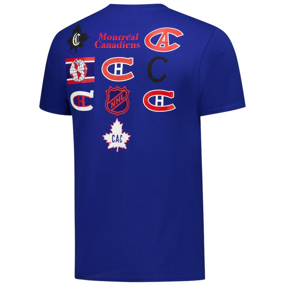 Montreal Canadiens Starter Logo Collage T-Shirt - Blue - NHL 203517177