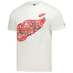Detroit Red Wings Starter Logo Collage T-Shirt - White - NHL 203517181