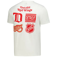 Detroit Red Wings Starter Logo Collage T-Shirt - White - NHL 203517181