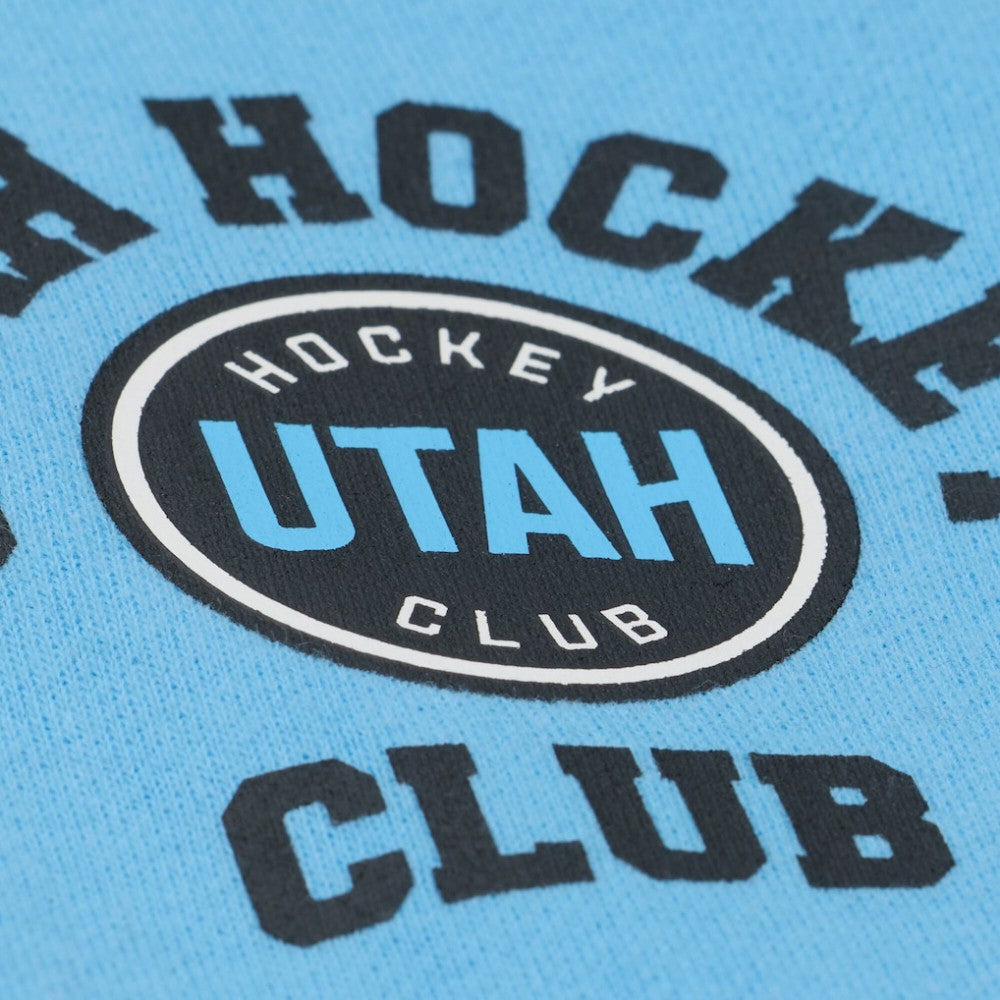Utah Mammoth Mitchell & Ness Women's Crewneck Sweatshirt - Blue - NHL 203517454