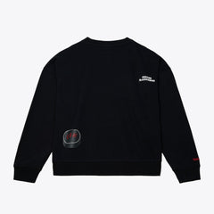 Chicago Blackhawks Mitchell & Ness Women's Crewneck Sweatshirt - Black - NHL 203517455