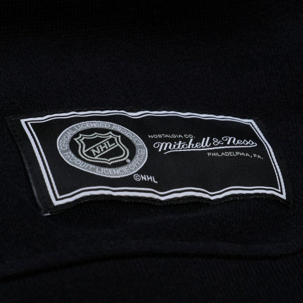 Carolina Hurricanes Mitchell & Ness Women's Crewneck Sweatshirt - Black - NHL 203517456
