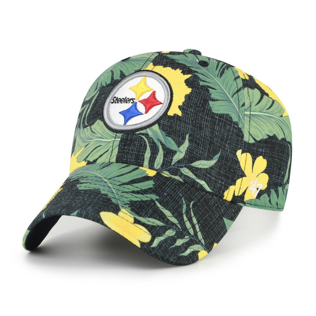 47 brand Pittsburgh Steelers '47 Beach Side Clean Up Adjustable Hat Black