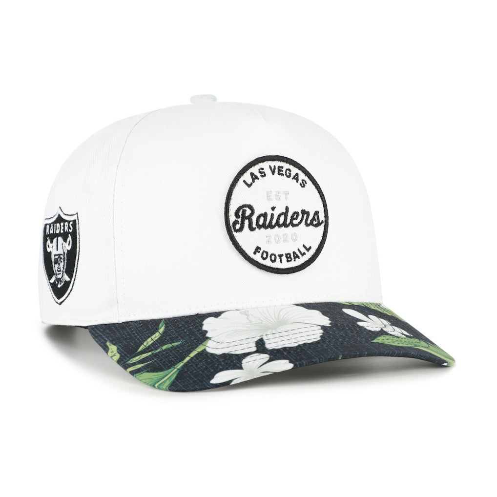 47 brand Las Vegas Raiders '47 Beach Side Hitch Adjustable Hat White/Black