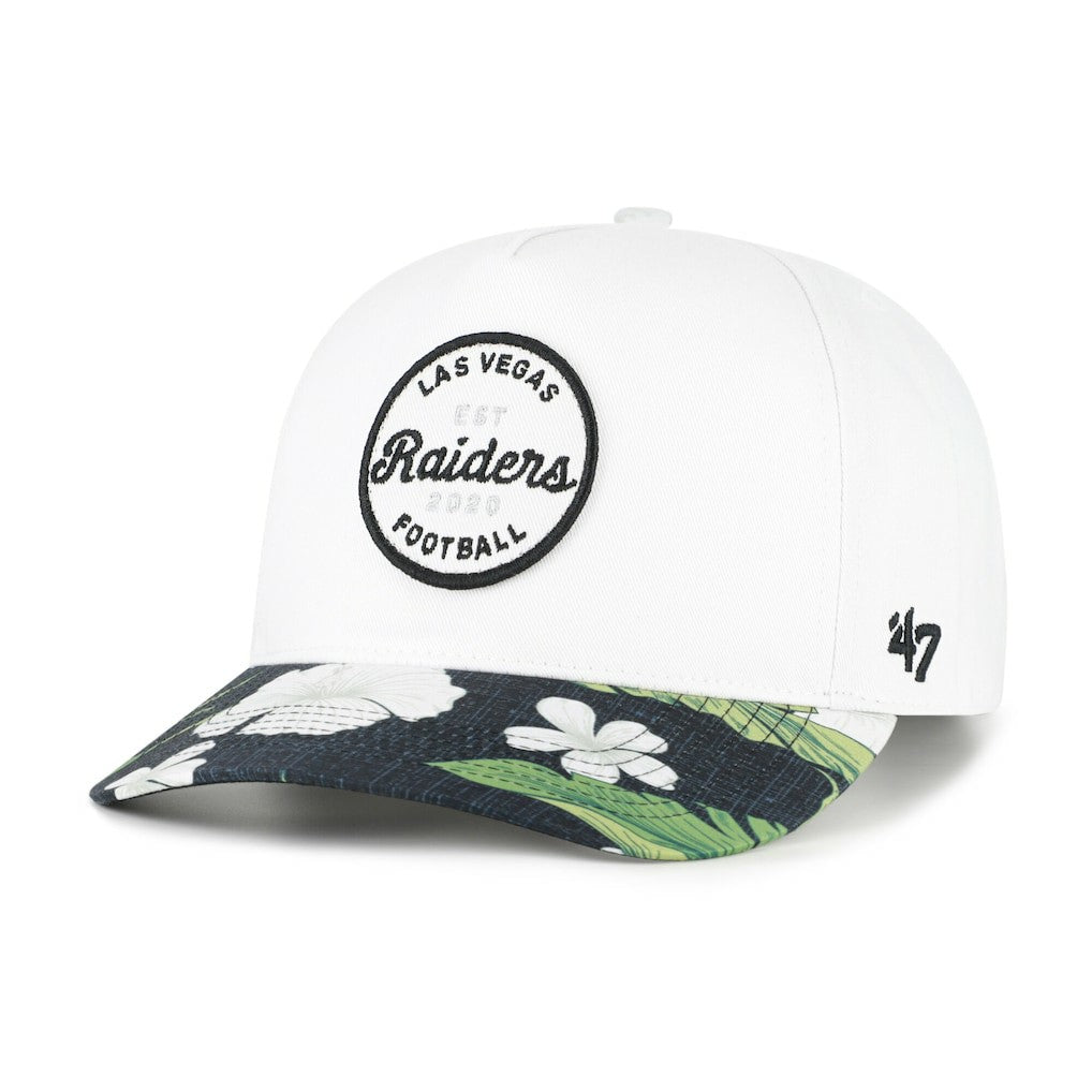 47 brand Las Vegas Raiders '47 Beach Side Hitch Adjustable Hat White/Black