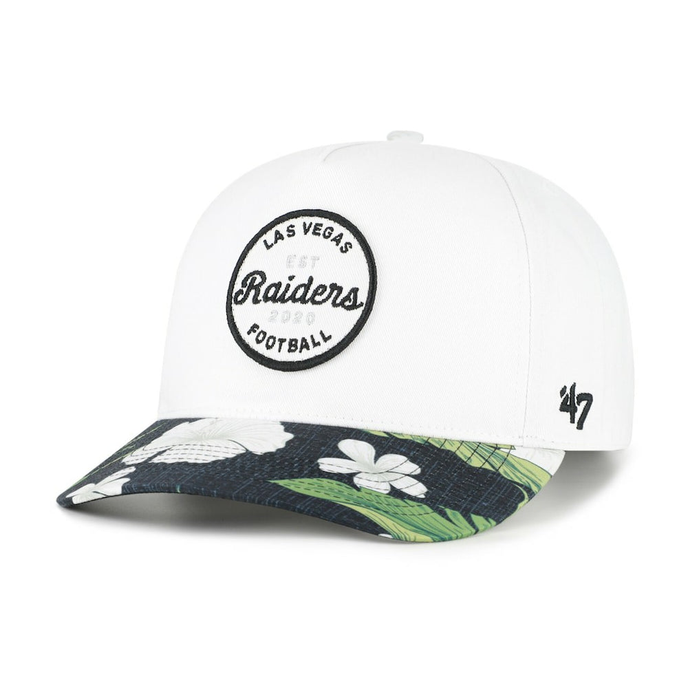 47 brand Las Vegas Raiders '47 Beach Side Hitch Adjustable Hat White/Black