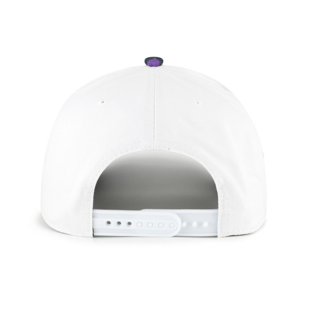 47 brand Baltimore Ravens '47 Beach Side Hitch Adjustable Hat White/Purple
