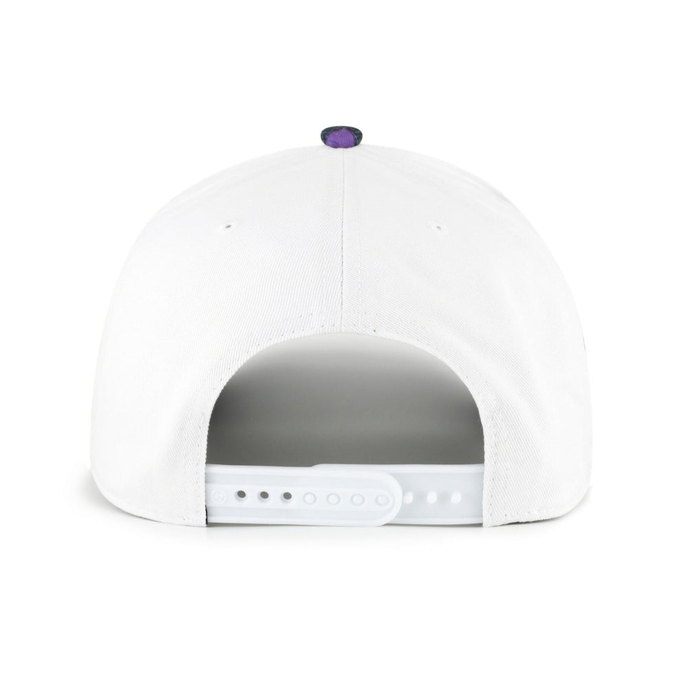 47 brand Baltimore Ravens '47 Beach Side Hitch Adjustable Hat White/Purple