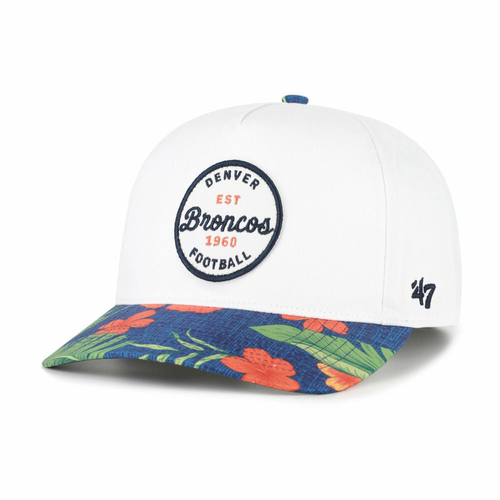 47 brand Denver Broncos '47 Beach Side Hitch Adjustable Hat White/Navy