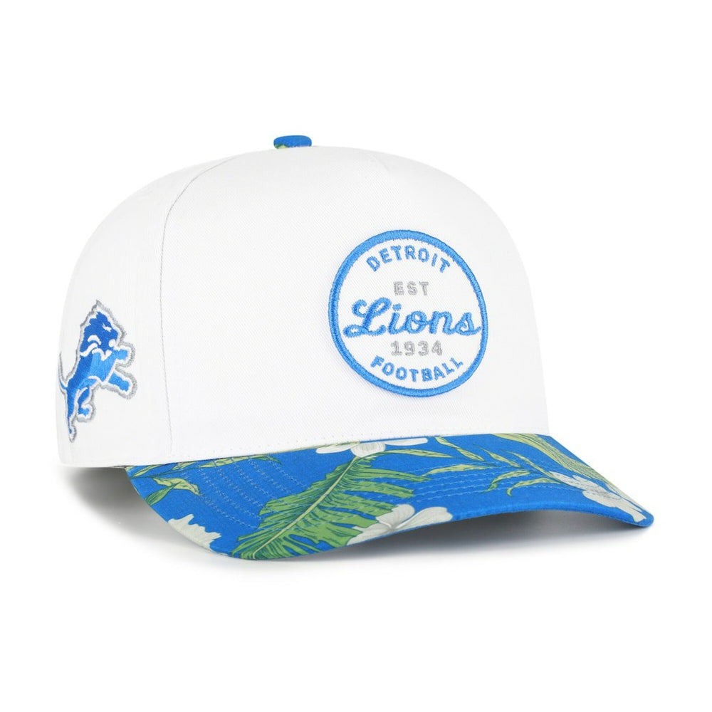 47 brand Detroit Lions '47 Beach Side Hitch Adjustable Hat White/Blue