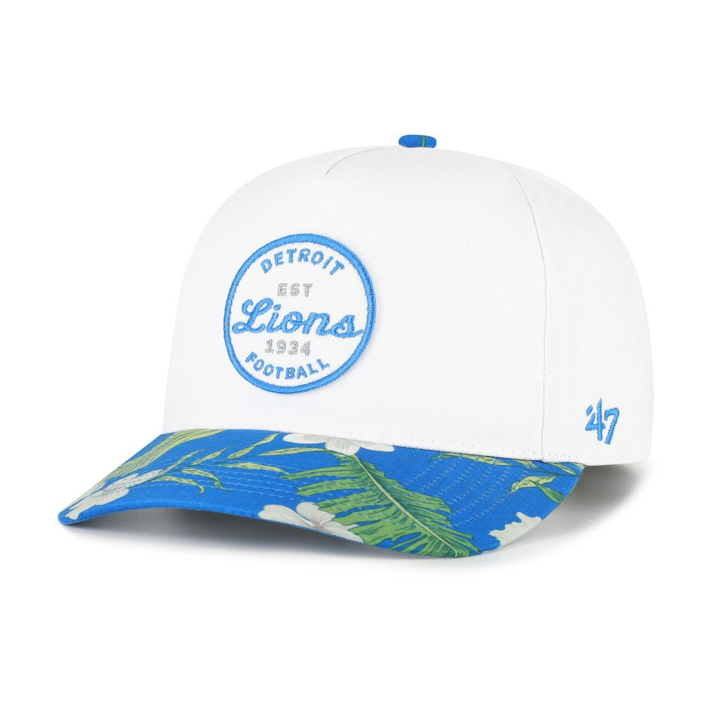 47 brand Detroit Lions '47 Beach Side Hitch Adjustable Hat White/Blue