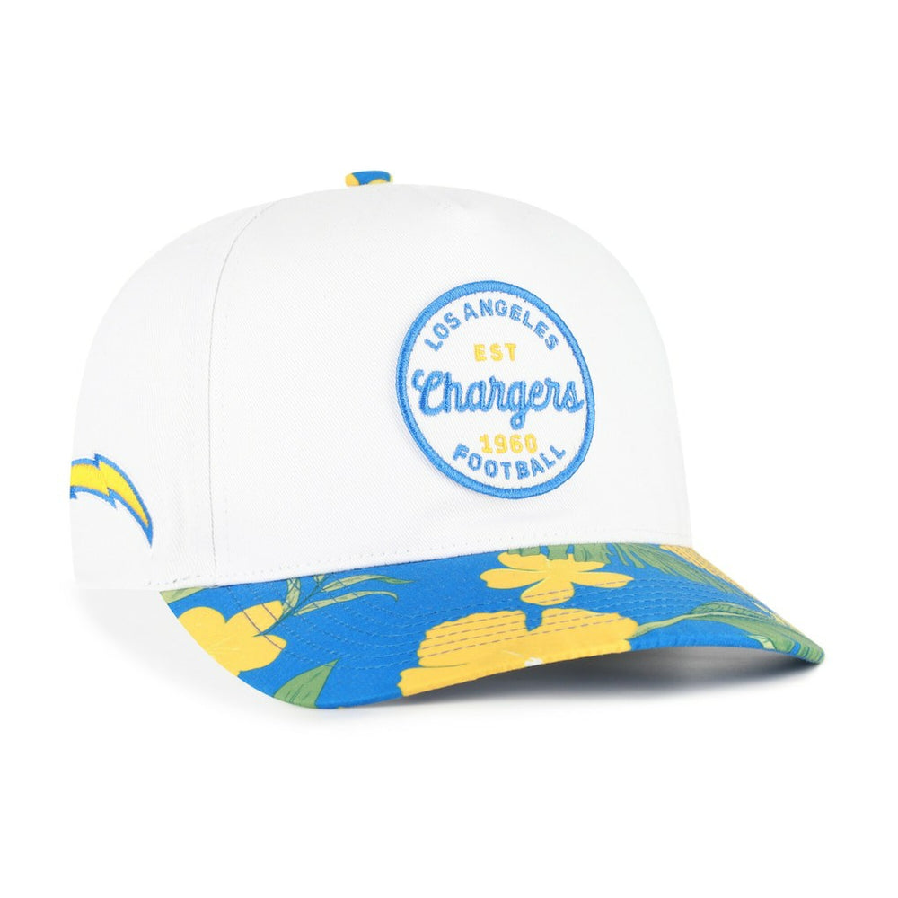 47 brand Los Angeles Chargers '47 Beach Side Hitch Adjustable Hat White/Powder Blue