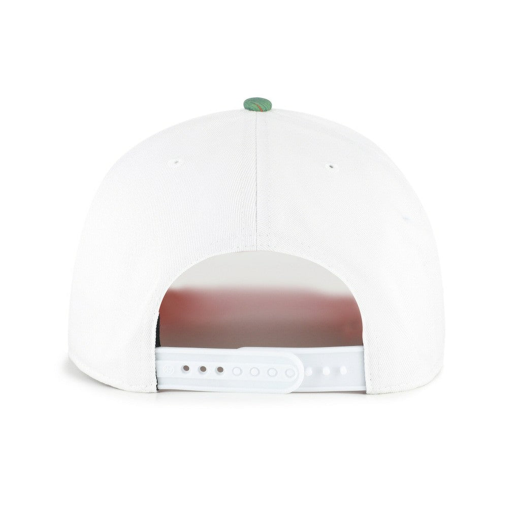 47 brand Miami Dolphins '47 Beach Side Hitch Adjustable Hat White/Orange