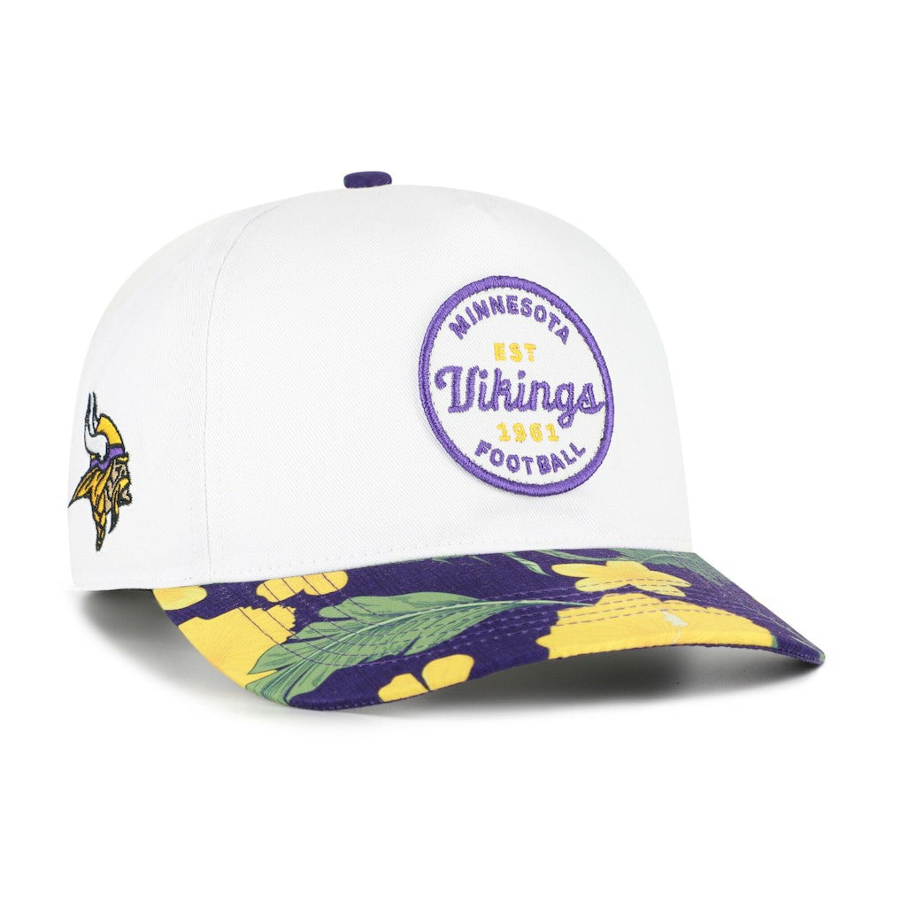 47 brand Minnesota Vikings '47 Beach Side Hitch Adjustable Hat White/Purple