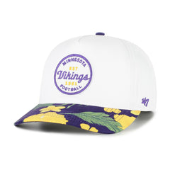 47 brand Minnesota Vikings '47 Beach Side Hitch Adjustable Hat White/Purple