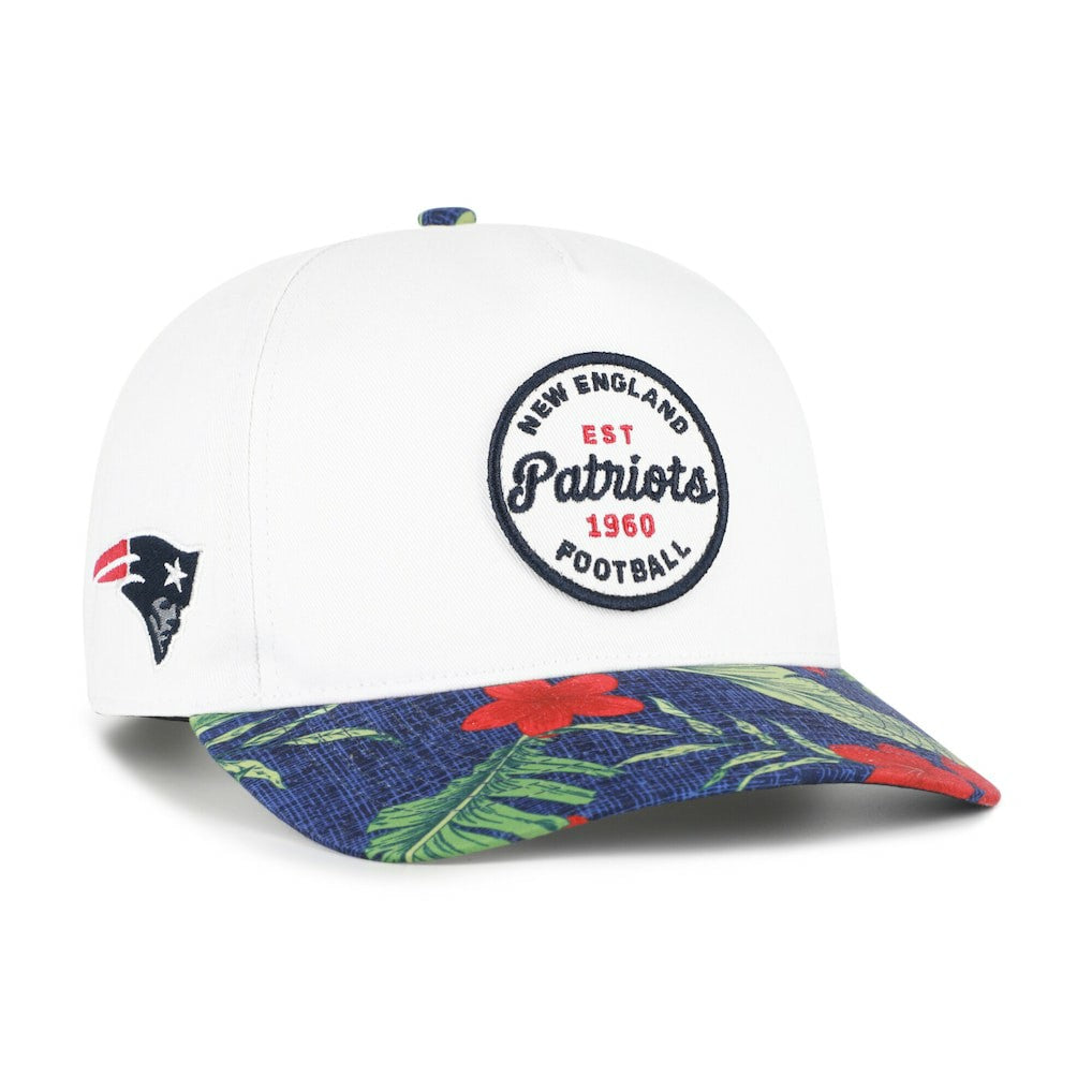 47 brand New England Patriots '47 Beach Side Hitch Adjustable Hat White/Navy