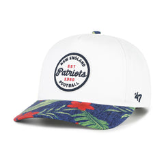47 brand New England Patriots '47 Beach Side Hitch Adjustable Hat White/Navy