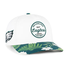 47 brand Philadelphia Eagles '47 Beach Side Hitch Adjustable Hat White/Midnight Green