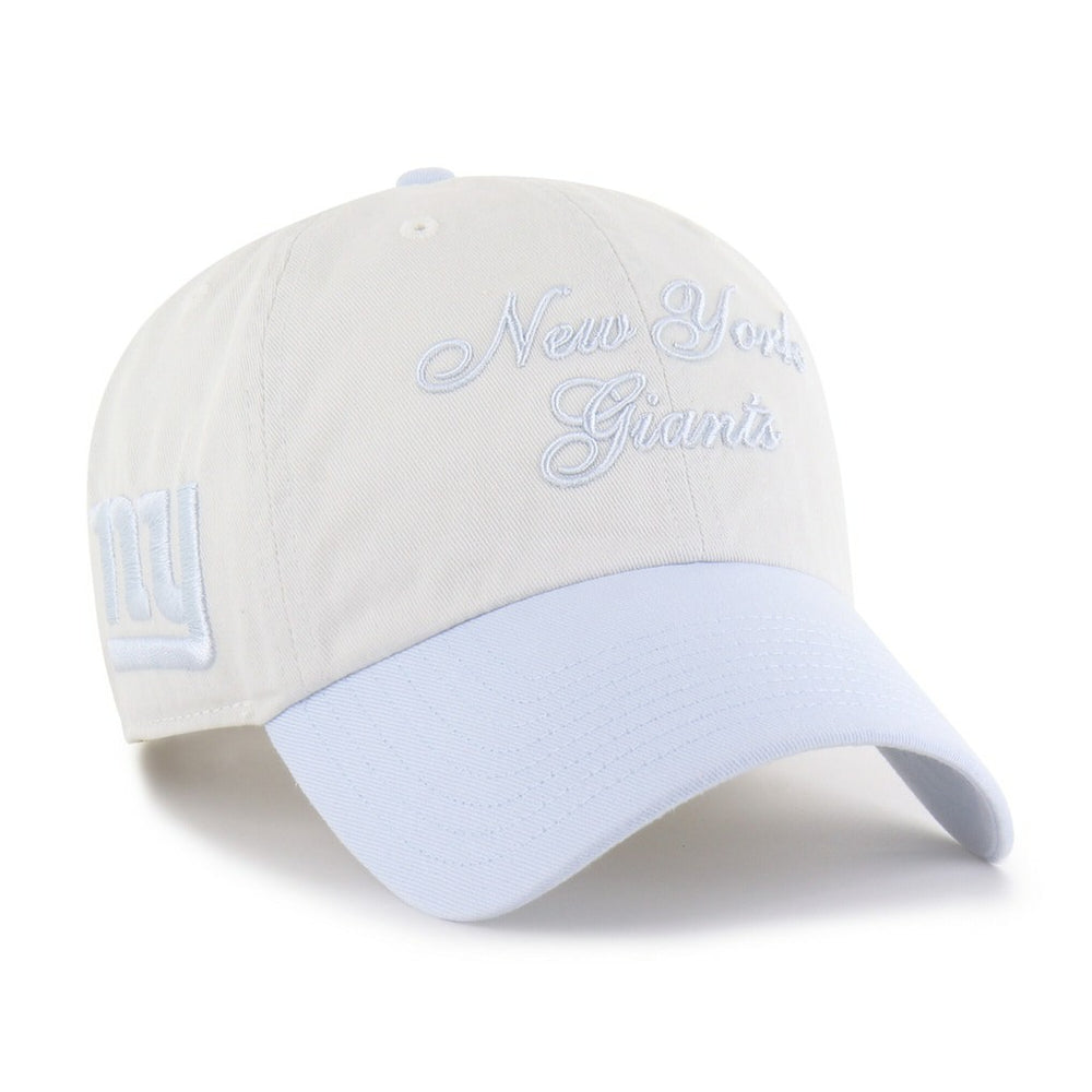 47 brand New York Giants '47 Women's Gelato Two-Tone Clean Up Adjustable Hat White