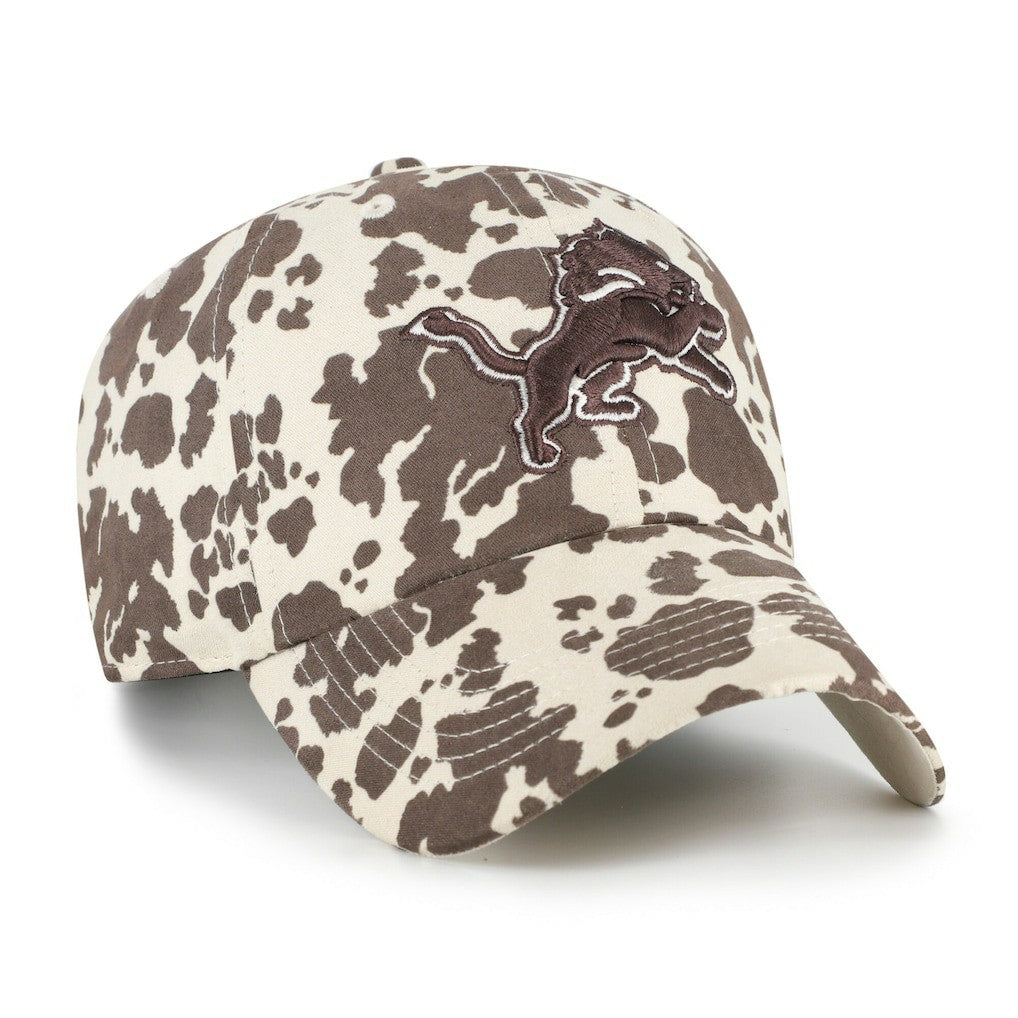 47 brand Detroit Lions '47 Women's Bessie Clean Up Adjustable Hat Natural