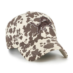 47 brand Detroit Lions '47 Women's Bessie Clean Up Adjustable Hat Natural