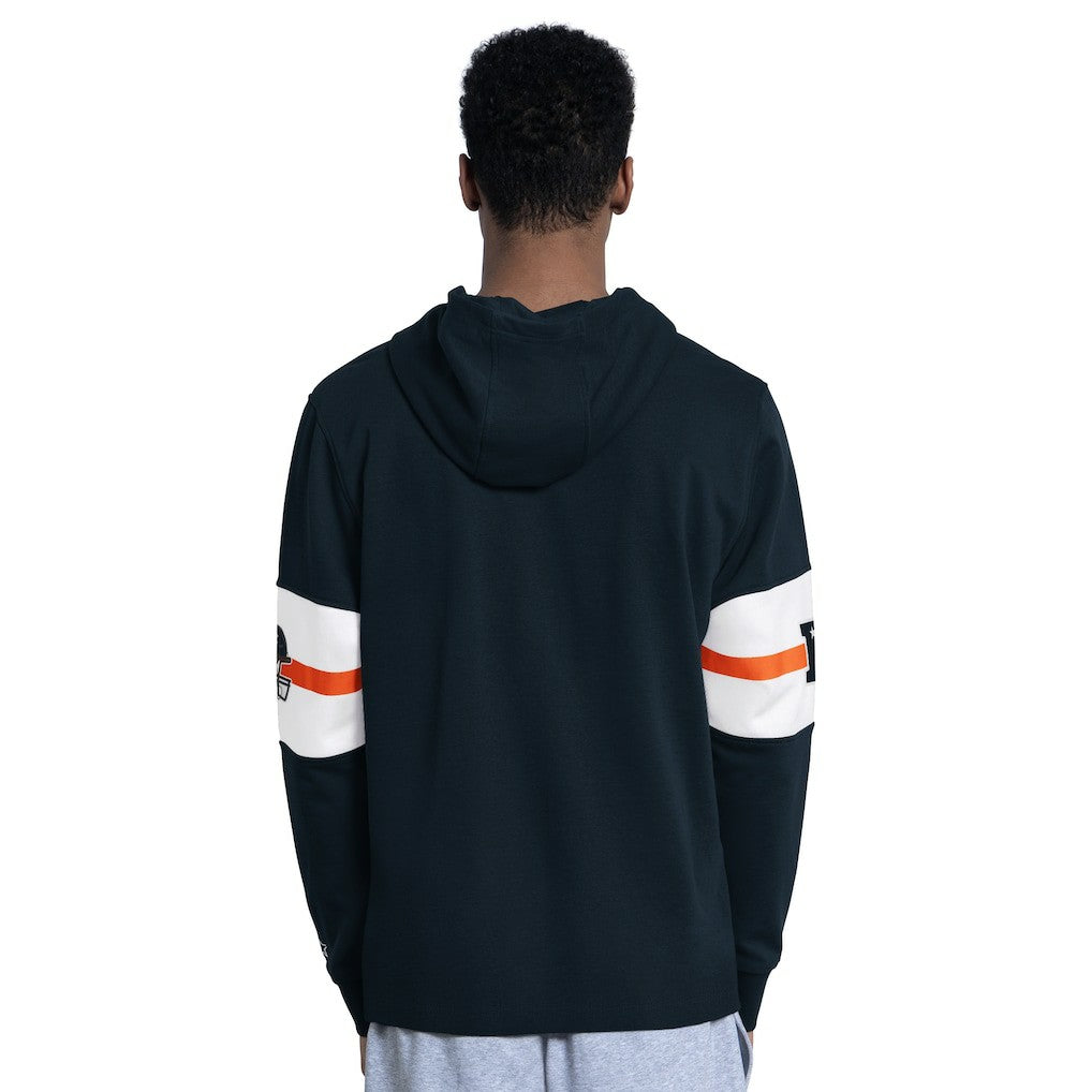 Chicago Bears Starter Fullback Jersey Hoodie Navy