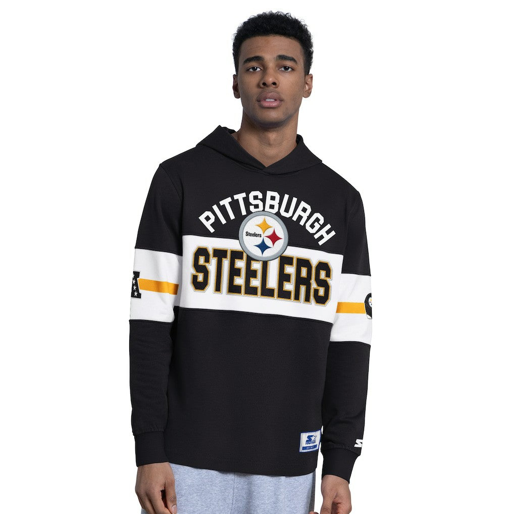 Pittsburgh Steelers Starter Fullback Jersey Hoodie Black