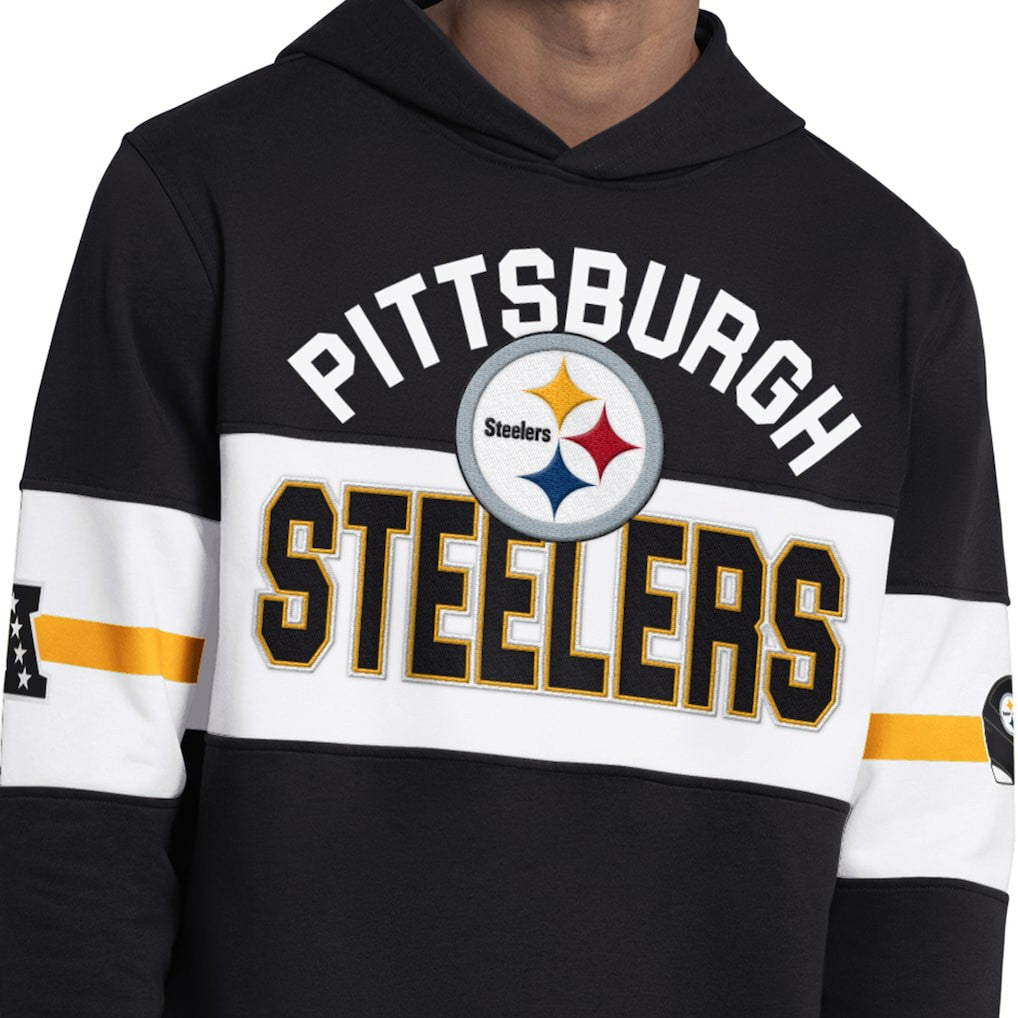 Pittsburgh Steelers Starter Fullback Jersey Hoodie Black