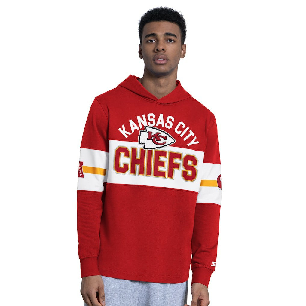 Kansas City Chiefs Starter Fullback Jersey Hoodie Red