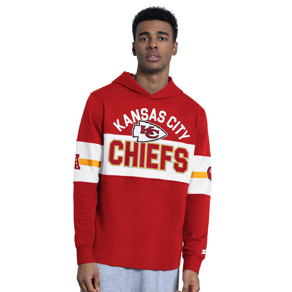 Kansas City Chiefs Starter Fullback Jersey Hoodie Red