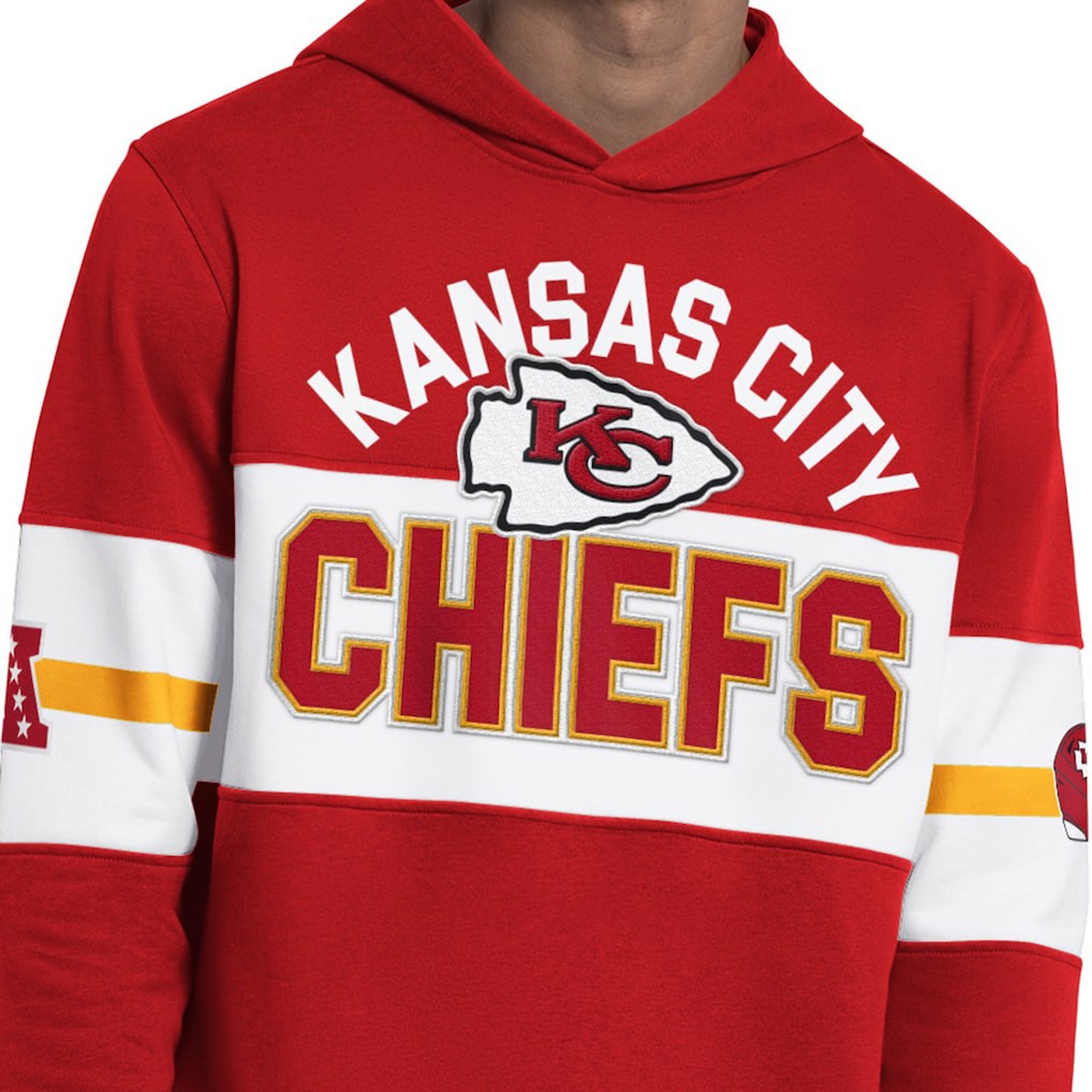 Kansas City Chiefs Starter Fullback Jersey Hoodie Red