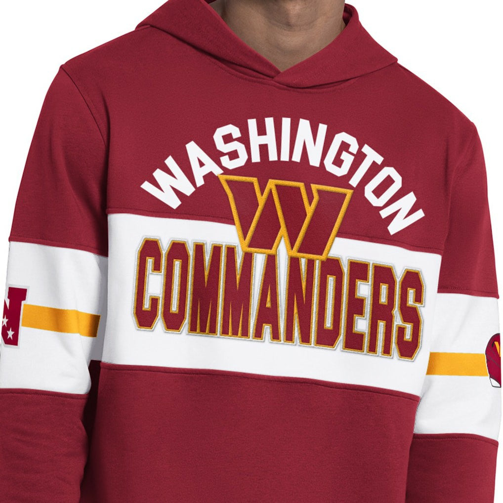 Washington Commanders Starter Fullback Jersey Hoodie Burgundy