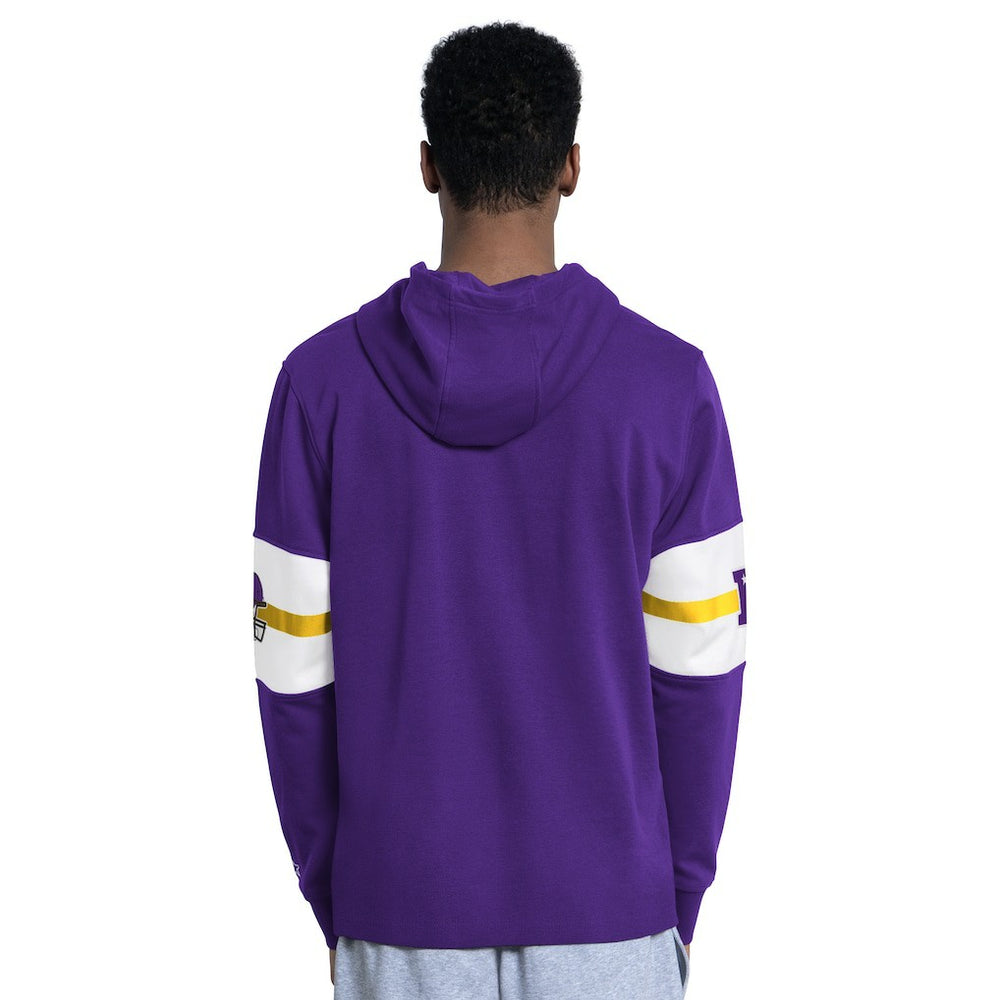 Minnesota Vikings Starter Fullback Jersey Hoodie Purple