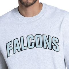 Atlanta Falcons Starter Faceoff Fleece Sweatshirt Ash