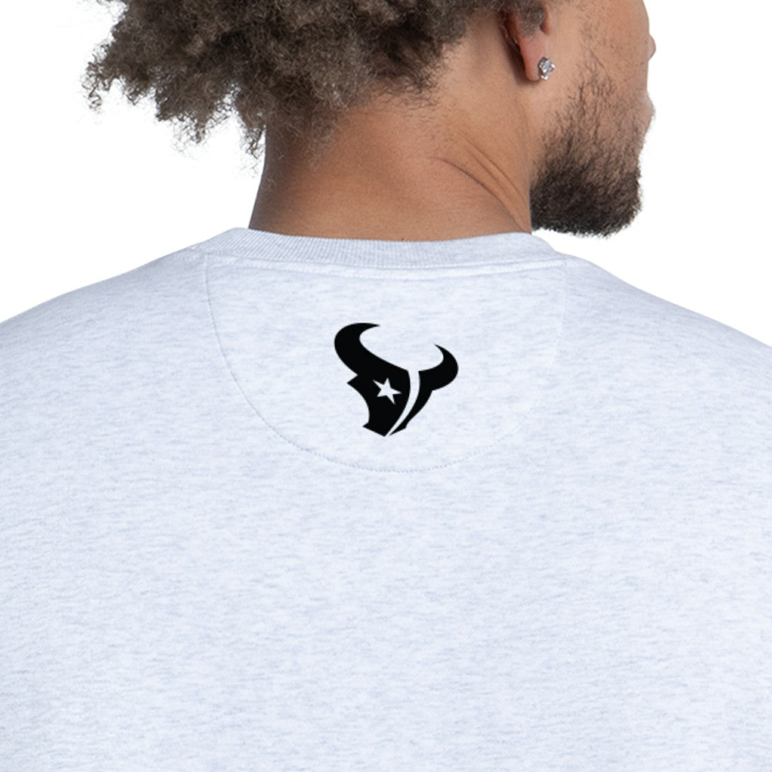 Houston Texans Starter Faceoff Fleece Sweatshirt Ash