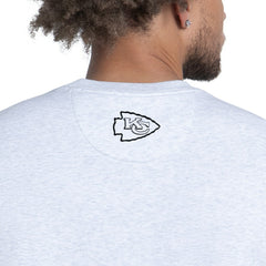 Kansas City Chiefs Starter Faceoff Fleece Sweatshirt Ash