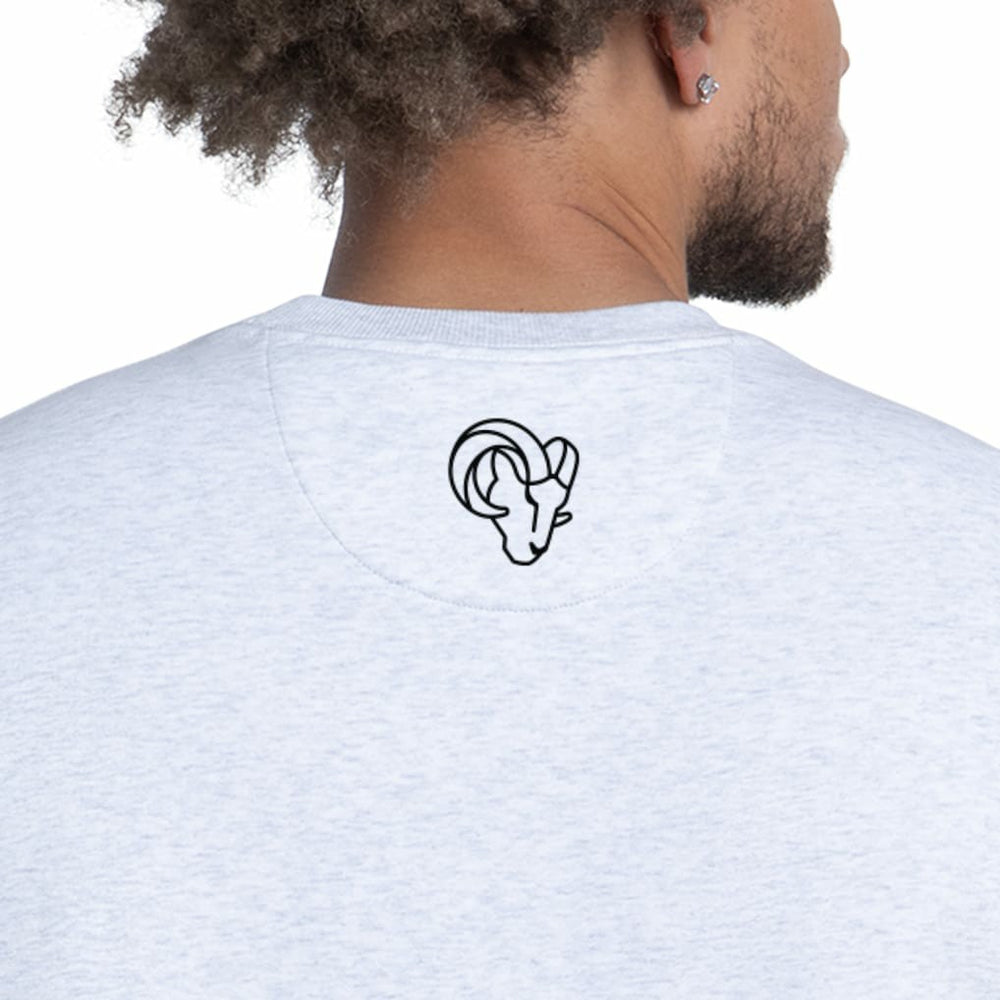 Los Angeles Rams Starter Faceoff Fleece Sweatshirt Ash