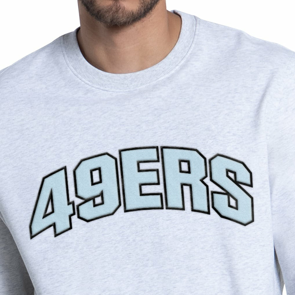 San Francisco 49ers Starter Faceoff Fleece Sweatshirt Ash
