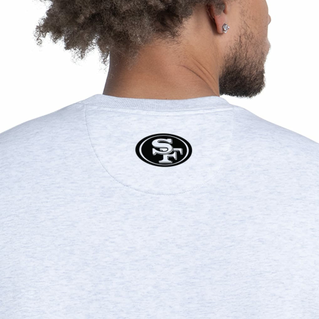 San Francisco 49ers Starter Faceoff Fleece Sweatshirt Ash