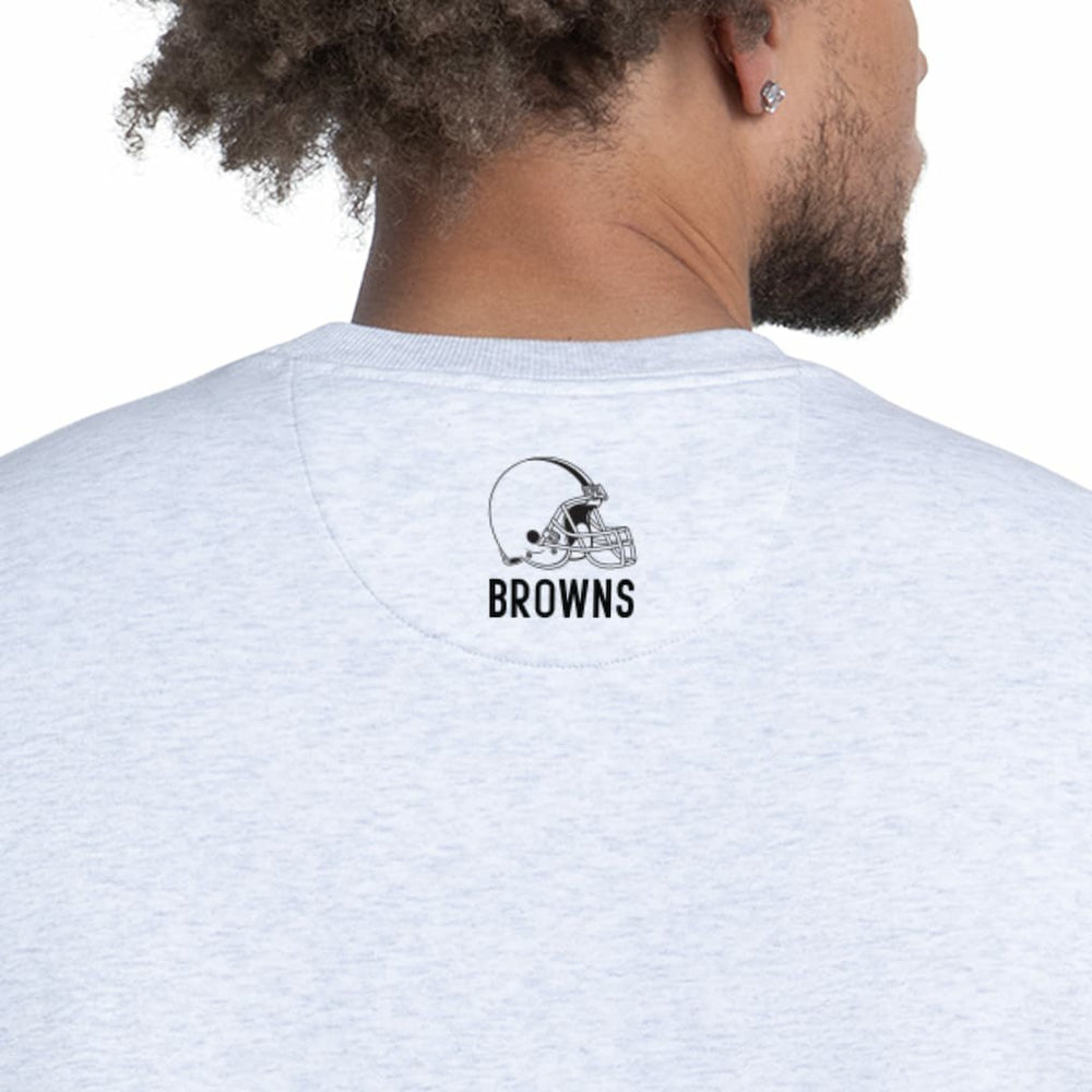 Cleveland Browns Starter Faceoff Fleece Sweatshirt Ash